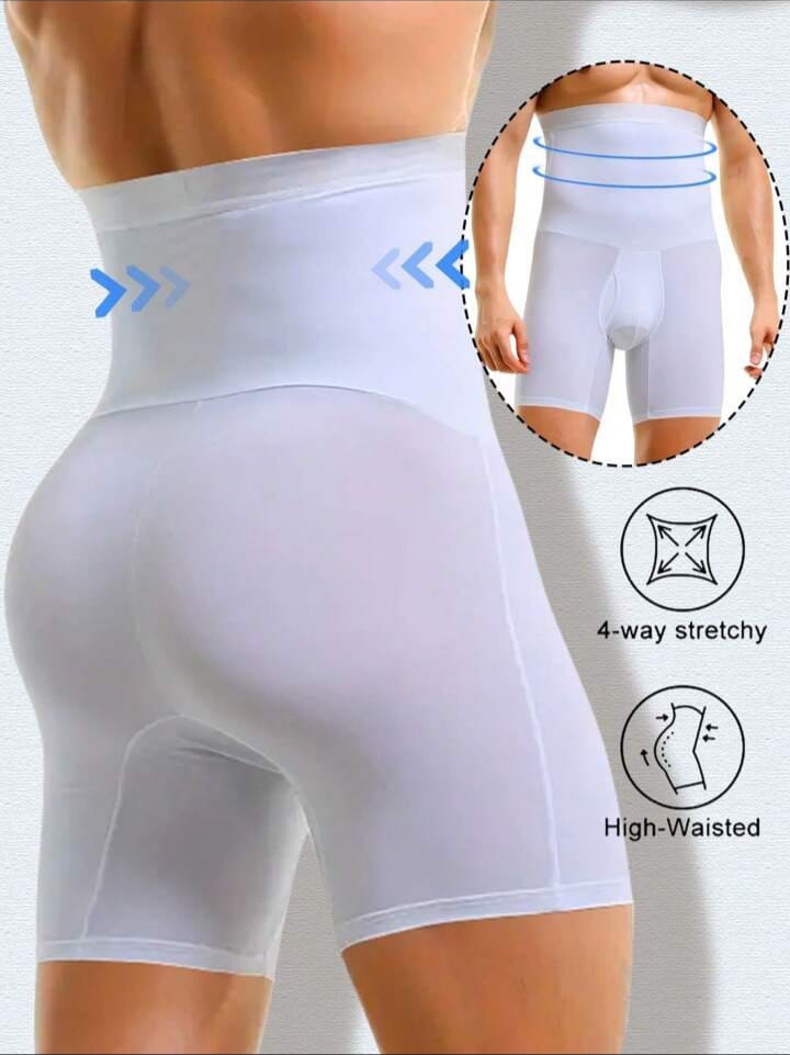 B-FIT Men's Body Shaper Tummy Control Compression Belly Slimming Abdomen Reducer Fitness Bottom Shapewear